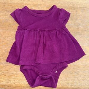 First Impressions Purple Onesie Cover Dress.